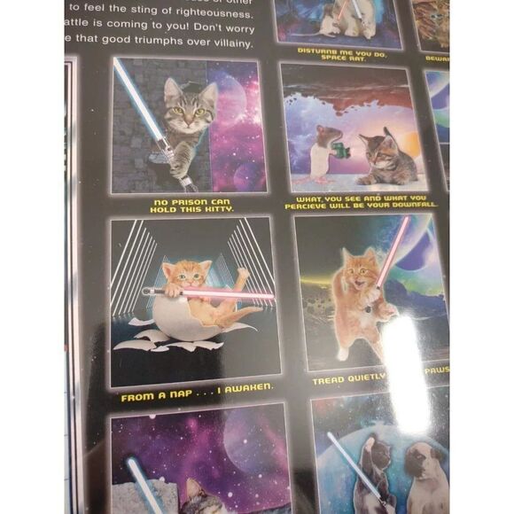 Cat Wars In A Galaxy Not Far Away Cats Rule 2024 Calendar 16 Month - Picture 10 of 12